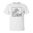 Casual Graphic Tsunami Unisex T-Shirt