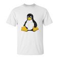 Tux Penguin Linux Official Mascot Logo Icon T-Shirt Unisex T-Shirt