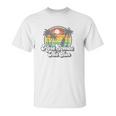 Vintage Here Comes The Sun Beach Surfing Retro 70S Surf Gift Unisex T-Shirt