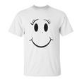 Vintage Cute Smiley Face Unisex T-Shirt