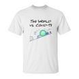 The World Vs Virus Fight Virus Cartoon Unisex T-Shirt