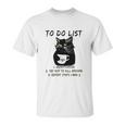 They Say I Couldnt That Is Why I Did Letter New 2022 Gift Unisex T-Shirt