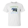 Yosemite National Park Half Dome Bear Unisex T-Shirt