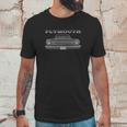 1966 Plymouth Belvedere Ii Front Black Unisex T-Shirt Gifts for Him