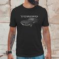 1971 Ford Torino Black Unisex T-Shirt Gifts for Him