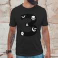 3 Name Charater Dracula Skullcap Candle Bat Moon Ghost Halloween Boo Unisex T-Shirt Gifts for Him