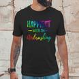 Airbrushing Happiest Funny Artist Gift Idea Cool Gift Graphic Design Printed Casual Daily Basic Unisex T-Shirt Gifts for Him