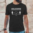 Amateur Radio Ham Funny Social Distancing Unisex T-Shirt Gifts for Him