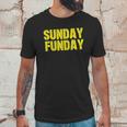 Americas Finest Apparel Green Bay Sunday Funday Unisex T-Shirt Gifts for Him