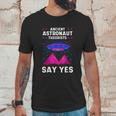 Ancient Astronaut Theorist Say Yes Alien Egyptian Pyramid Unisex T-Shirt Gifts for Him