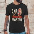 Axe Throwing Master Hatchet Thrower Target Unisex T-Shirt Gifts for Him