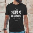 Bigfoot I Was Social Distancing Before It Was Cool Unisex T-Shirt Gifts for Him