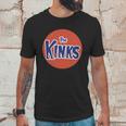 Crystal-Mens-The-Kinks-Orange-Button-Organic-Cotton-Design-T-Shirt Unisex T-Shirt Gifts for Him