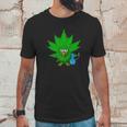 Danksgiving Thanksgiving Turkey Weed Cannabis Pot 420 Unisex T-Shirt Gifts for Him