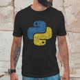 Distressed Python Logo For Engineers Unisex T-Shirt Gifts for Him