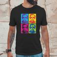 Edgar Allan Poe Gift Literary Gothic Pop Art Colors Unisex T-Shirt Gifts for Him