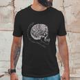 Edgar Allan Poe Skull Unisex T-Shirt Gifts for Him