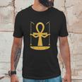 Egyptian Ankh Cross With Arms Holding Scepters Unisex T-Shirt Gifts for Him