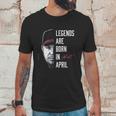 Fanprint Chipper Jones Legends Are Born In April Unisex T-Shirt Gifts for Him