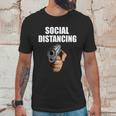 Funny Social Distancing Gun Unisex T-Shirt Gifts for Him