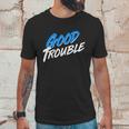 Good Trouble John Lewis Tribute Brush Stroke Unisex T-Shirt Gifts for Him