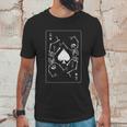 Goth Punk Ace Of Spades Card Shark Gambler Skeleton Unisex T-Shirt Gifts for Him