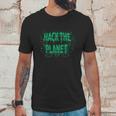 Hack The Planet Gift Great Gift For Computer Hackers Coders Gift Graphic Design Printed Casual Daily Basic Unisex T-Shirt Gifts for Him