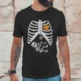 Halloween Skeleton Xray Rib Cage Unisex T-Shirt Gifts for Him