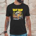 Hot Rod 55 Gasser Blown Jacked Up Flames Car Unisex T-Shirt Gifts for Him