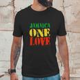 Jamaica One Love Unisex Great Gift Rasta Colors Reggae Unisex T-Shirt Gifts for Him