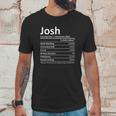 Josh Serving Size Unisex T-Shirt Gifts for Him