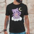 Kawaii Pastel Goth Cute Creepy Witchy Cat Boba Anime Kitten Unisex T-Shirt Gifts for Him