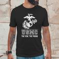 Lucky Ride Marines Usmc The Few The Proud White Emblem F And B Unisex T-Shirt Gifts for Him