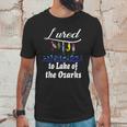 Lured To Lake Of The Ozarks Fishing Fisherman Unisex T-Shirt Gifts for Him