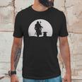 Mando Moon Mandalorian Unisex T-Shirt Gifts for Him