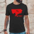 Map Of Detroit City Unisex T-Shirt Gifts for Him