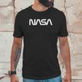 Nasa Worm Logo Unisex T-Shirt Gifts for Him