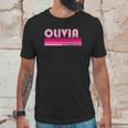 Olivia Name Personalized Retro Vintage 80S 90S Birthday Unisex T-Shirt Gifts for Him