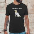 Proper Lab Attire Funny Laboratory Dog Pun Science Unisex T-Shirt Gifts for Him