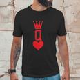 Queen Of Hearts Gift Playing Card Halloween Costume Unisex T-Shirt Gifts for Him