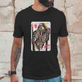 Queen Of Hearts Playing Card Unisex T-Shirt Gifts for Him