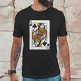 Queen Of Spades Playing Card Unisex T-Shirt Gifts for Him