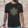 Sacred Geometry Chakra Colors Unisex T-Shirt Gifts for Him