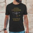 Shaka Ponk Une Femme Est Te Née En Juillet Unisex T-Shirt Gifts for Him