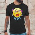 Smiling Emojis Lady Bling Face Glasses Costume Unisex T-Shirt Gifts for Him