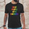 Treat People With Kindness Queer Lgbtq Love Equality Bi Unisex T-Shirt Gifts for Him