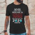 Never Underestimate Who Survived The Pandemic Athletic Trainer Unisex T-Shirt Gifts for Him