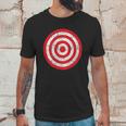 Vintage Bullseye Target Bulls Eye Gift Joke Unisex T-Shirt Gifts for Him