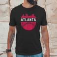 Vintage Downtown Atlanta Georgia Skyline Baseball Unisex T-Shirt Gifts for Him