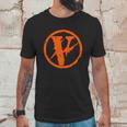 Vlone Friends Black Orange Tshirt Vlone Shirt Unisex T-Shirt Gifts for Him